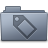 Tag Folder Graphite Icon